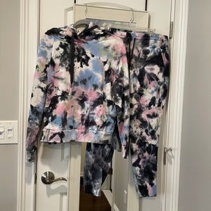 Tye Dye Matching Sweat Set